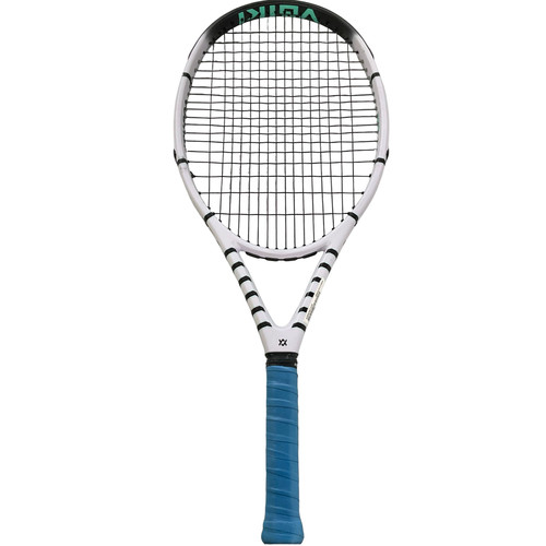 Vist Large View of Product Image Which is Used Volkl VOSTRA V2 Adult Tennis Racquet White 4 1/4"