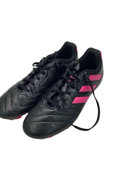 Vist Large View of Product Image Which is Used Adidas Soccer Cleats Black Senior 5.5