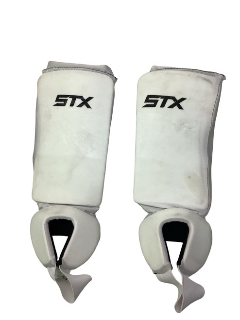 Vist Large View of Product Image Which is Used STX STX SHIN GUARDS FH Shin Guards White 9"