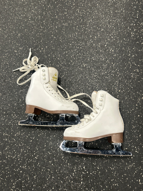 Vist Large View of Product Image Which is Used Jackson MYSTIQUE Girls Figure Skate White Youth 10.0