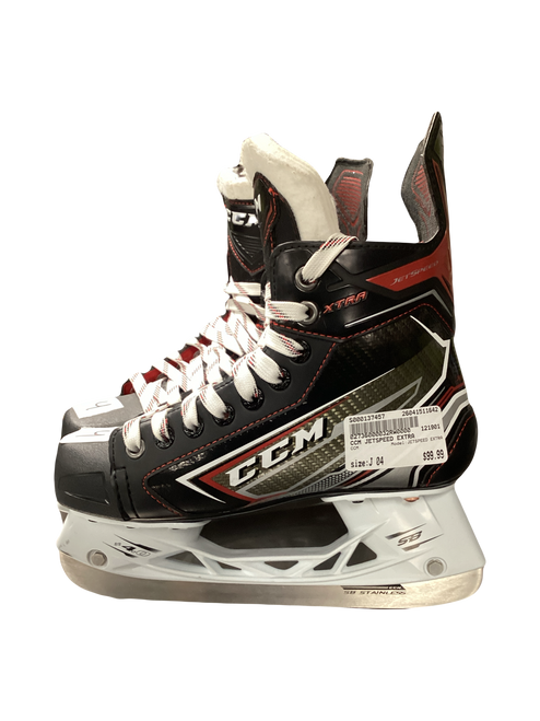 Vist Large View of Product Image Which is Used CCM JETSPEED EXTRA Junior Hockey Skate Junior 04