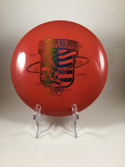 Vist Large View of Product Image Which is Used Dynamic Discs FUZION ESCAPE Disc Golf Driver Red 172g