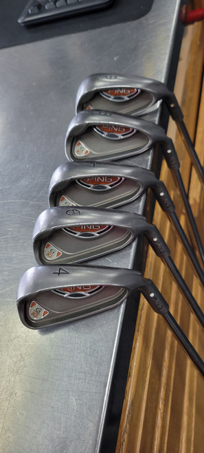 Vist Large View of Product Image Which is Used Ping G10 WHITE DOT 4-9 NO 5 IRON Mens Iron Set RH 4I-9I