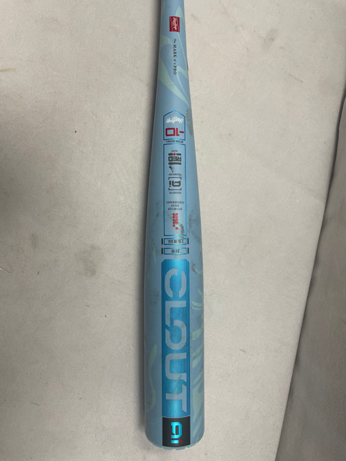 Vist Large View of Product Image Which is Used Rawlings CLOUT AI BB/SB USSSA 2 3/4 Bat 31"