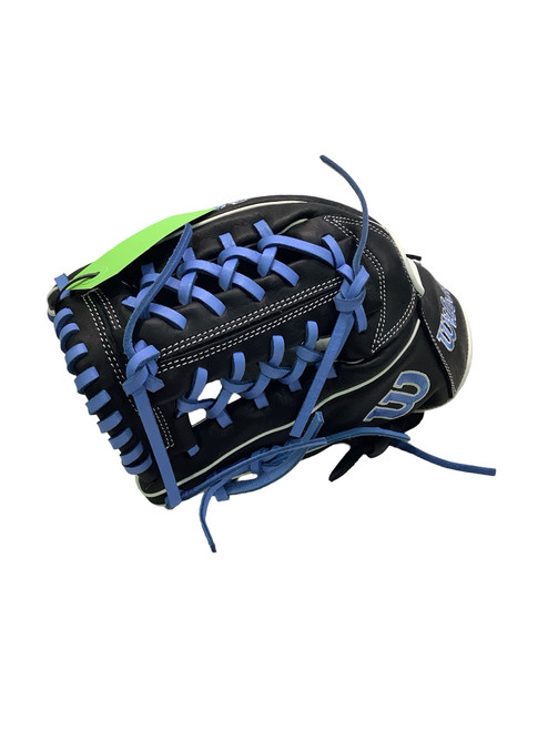 Vist Large View of Product Image Which is Used Wilson A950 BB/SB Glove LH Throw Black 11 3/4"