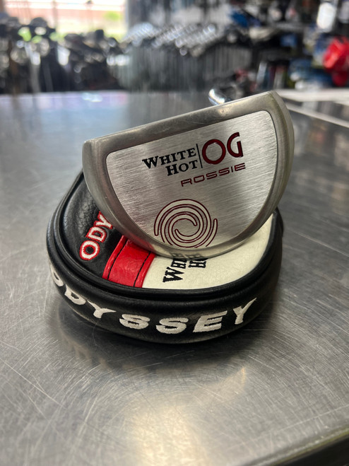 Vist Large View of Product Image Which is Used Odyssey WHITE HOT OG ROSSIE Mens Putter RH