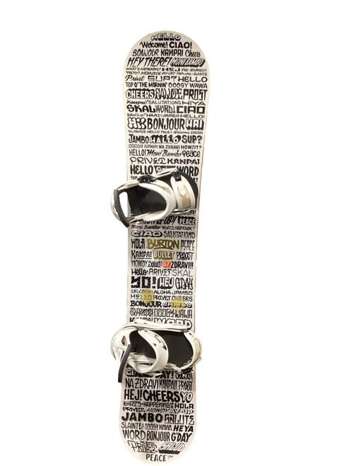Vist Large View of Product Image Which is Used Burton BURTON BULLET 57   157CM Mens Board/Bindings Black 157 cm
