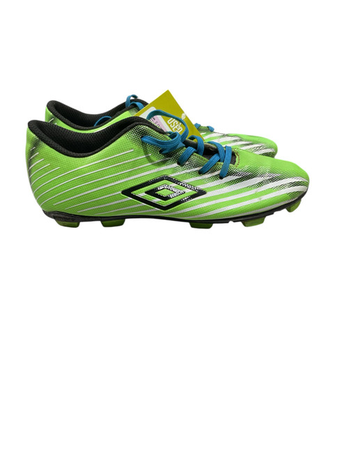 Vist Large View of Product Image Which is Used Umbro Soccer Cleats Green Senior 7
