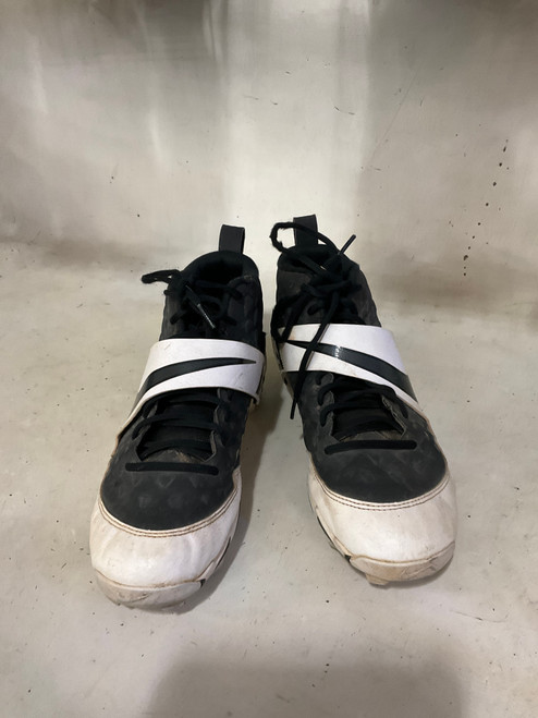 Vist Large View of Product Image Which is Used Nike 10 BB CLEATS BB/SB Cleats White Senior 10