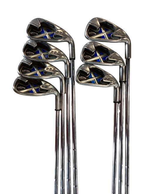 Vist Large View of Product Image Which is Used Callaway X-22 Mens Iron Set RH 4I-PW