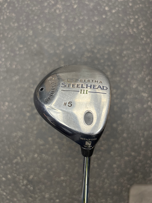 Vist Large View of Product Image Which is Used Callaway STEELHEAD III Mens Fairway Wood RH 5 Wood