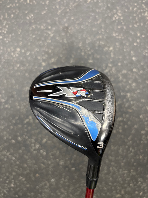 Vist Large View of Product Image Which is Used Callaway XR 16 Mens Fairway Wood RH 3 Wood