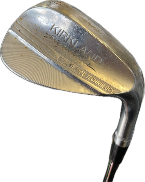 Vist Large View of Product Image Which is Used Kirkland Signature MILLEDFACE Golf Wedge Mens RH Gap/Approach Wedge