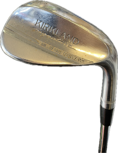 Vist Large View of Product Image Which is Used Kirkland Signature MILLEDFACE Golf Wedge Mens RH Sand Wedge