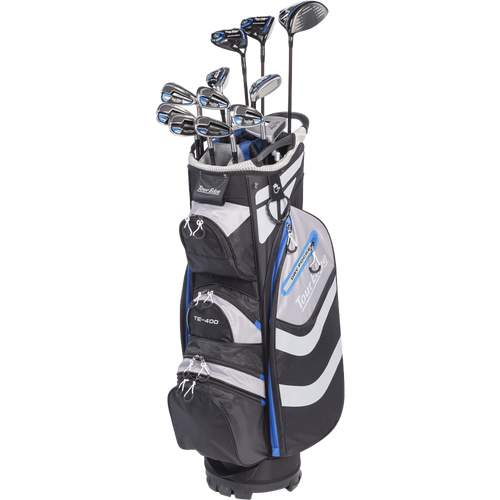 Vist Large View of Product Image Which is New TOUR EDGE TE-400 MEN'S RH COMPLETE SET W/ STEEL SHAFTS