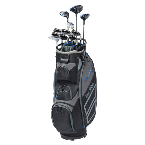 Vist Large View of Product Image Which is New TOUR EDGE TE-300 MEN'S RH COMPLETE SET W/ STEEL SHAFTS