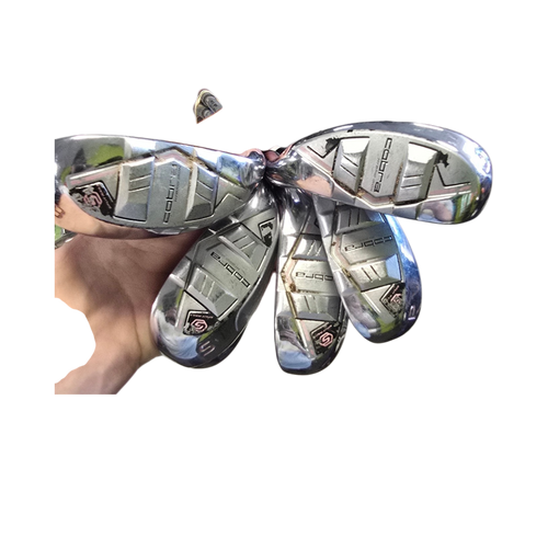 Vist Large View of Product Image Which is Used Cobra T-RAIL Womens Iron Hybrid Set RH 5I-PW