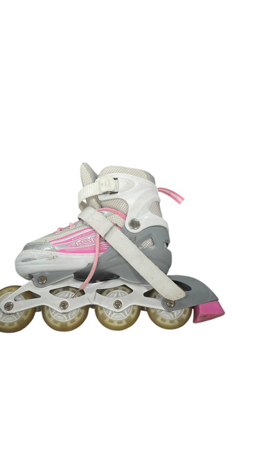 Vist Large View of Product Image Which is Used KUXUAN Child Rec Fitness Skates White Adjustable
