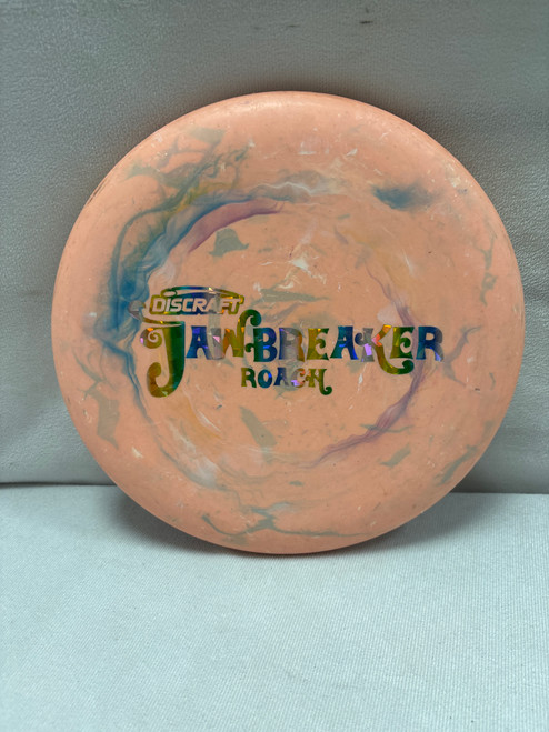 Vist Large View of Product Image Which is Used Discraft JAWBREAKER ROACH Disc Golf Putter Orange