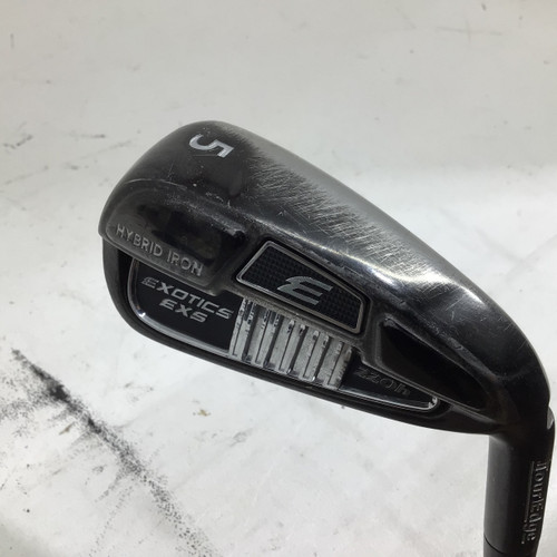 Vist Large View of Product Image Which is Used Tour Edge EXOTICS EXS 220 5I HYB RH R FLEX Mens Individual Iron RH 5 Iron