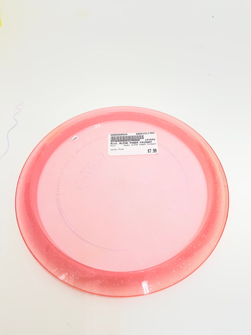 Vist Large View of Product Image Which is Used Mint ALPHA POWER FAIRWAY Disc Golf Driver Pink