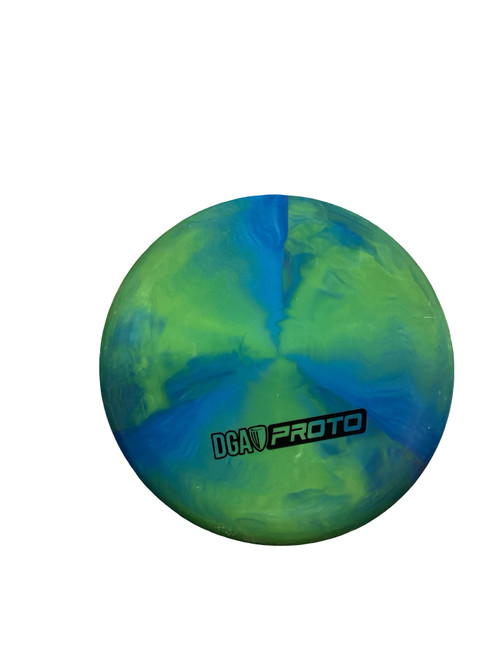 Vist Large View of Product Image Which is Used DGA PROTO Disc Golf Putter Green