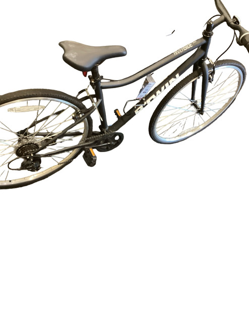 Vist Large View of Product Image Which is Used BTWIN RIVERSIDE 100 Road Bike Mens Black 51-53cm - SM Mens Frame