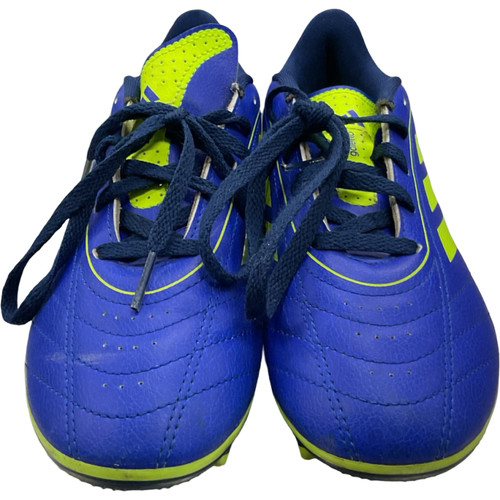 Vist Large View of Product Image Which is Used Adidas Soccer Cleats Royal Blue Junior 02.5