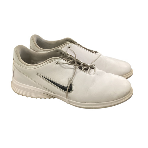 Vist Large View of Product Image Which is Used Nike Mens Golf Shoes White Senior 13