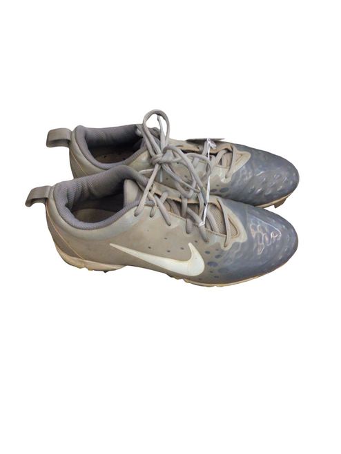 Vist Large View of Product Image Which is Used Nike FASTFLEX BB/SB Cleats Grey Senior 9