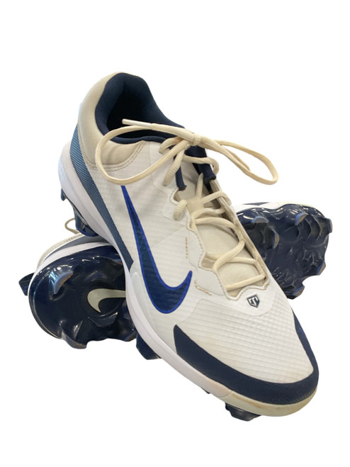 Vist Large View of Product Image Which is Used Nike CLEATS BB/SB Cleats White Senior 11.5