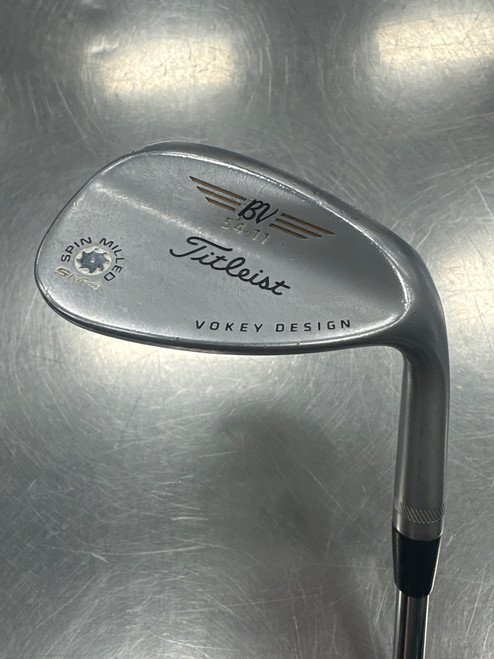 Vist Large View of Product Image Which is Used Titleist VOKEY SM4 Golf Wedge Mens RH 54 Degree