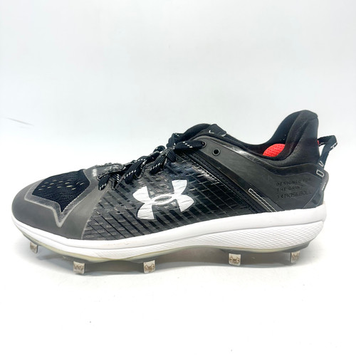 Vist Large View of Product Image Which is Used Under Armour YARD BB/SB Cleats Black Senior 9