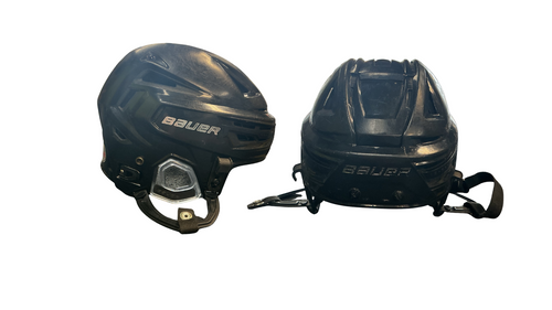 Vist Large View of Product Image Which is Used Bauer RE-AKT 150 Hockey Helmet Only Black SM