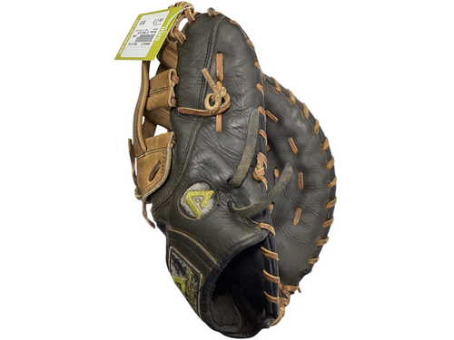 Vist Large View of Product Image Which is Used Akadema 1ST BASE GLOVE Baseball/Softball Right Hand Throw Black 13"