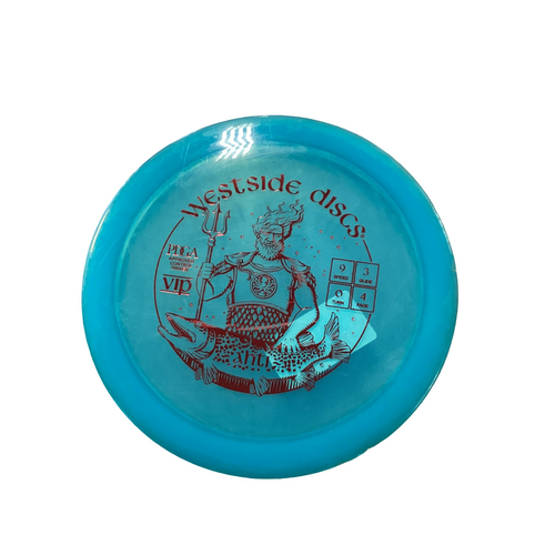 Vist Large View of Product Image Which is Used Westside ANTI Disc Golf Driver Teal
