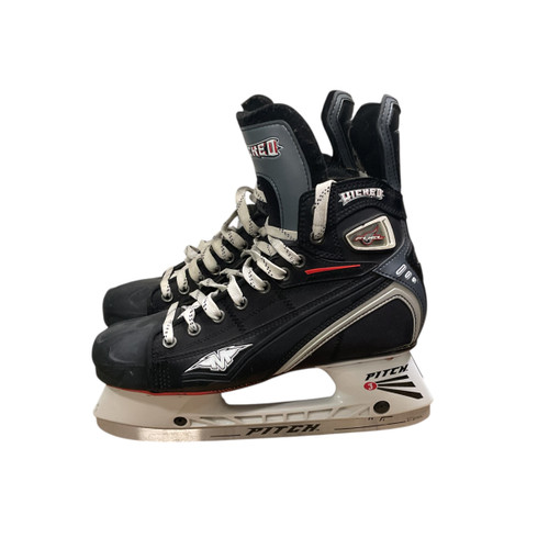Vist Large View of Product Image Which is Used Mission WICKED FUEL SZ 9E Senior Hockey Skate Senior 9
