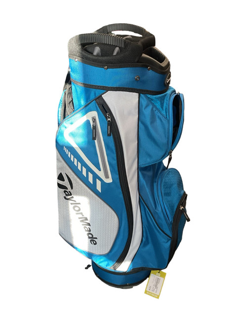Vist Large View of Product Image Which is Used Taylormade 14 Way Cart Bag Mens Royal Blue