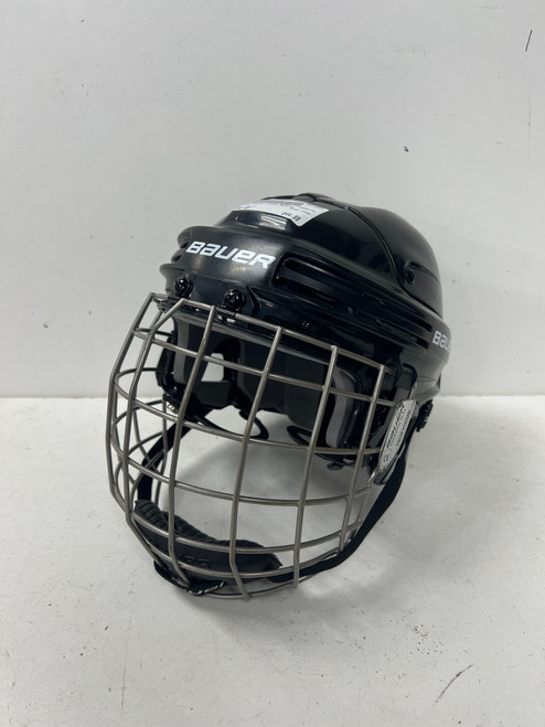 Vist Large View of Product Image Which is Used Bauer 5500 Helmet Cage Combo Black MD