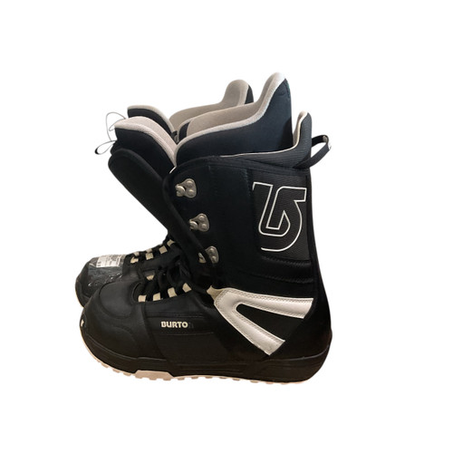 Vist Large View of Product Image Which is Used Burton TRIBUTE SZ 9 Mens Snowboard Boots Black Senior 9