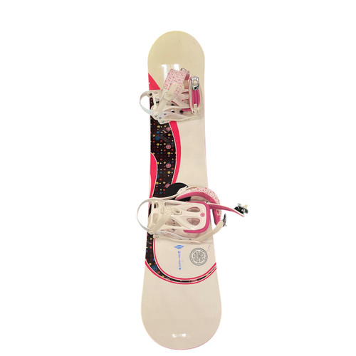 Vist Large View of Product Image Which is Used Sims HORIZON 147CM Girls Board/Binding White And Pink 147 cm