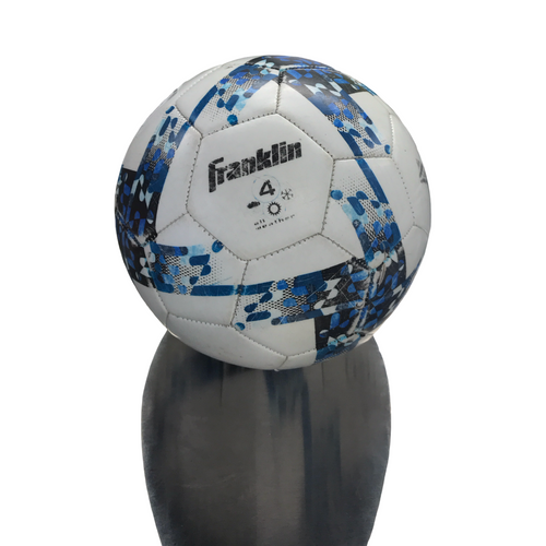 Vist Large View of Product Image Which is Used Franklin FRANKLIN SOCCER BALL All Size Soccer Ball White 4