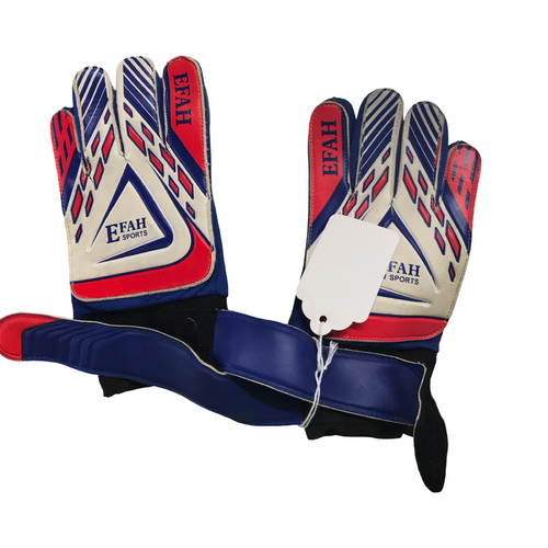 Vist Large View of Product Image Which is Used EFAH SPORTS GOALIE GLOVES Soccer Goalie Gloves Royal Blue 5