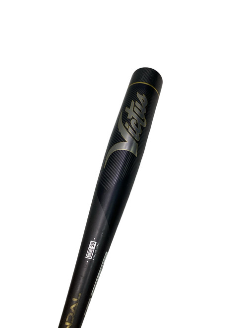 Vist Large View of Product Image Which is Used Victus VANDAL -3 BB/SB High School -3 Bat Black 32"