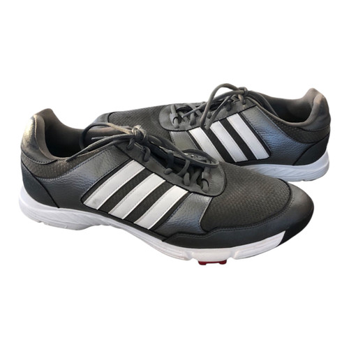 Vist Large View of Product Image Which is Used Adidas Mens Golf Shoes Grey Senior 12