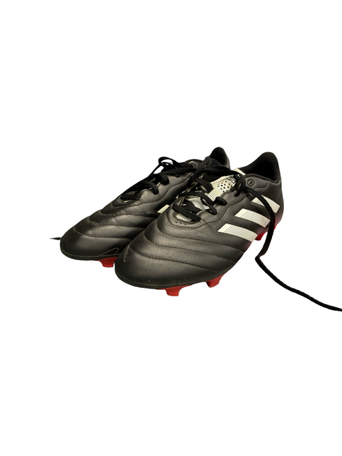 Vist Large View of Product Image Which is Used Adidas Soccer Cleats Black Senior 7.5
