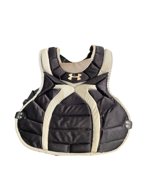 Vist Large View of Product Image Which is Used Under Armour UAGCP2 Catchers Chest Protector Black Adult