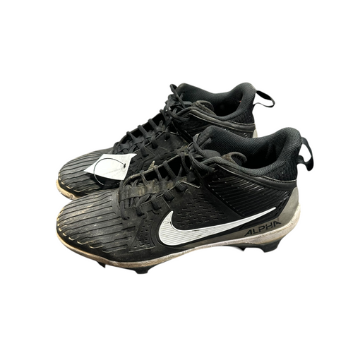 Vist Large View of Product Image Which is Used Nike ALPHA Adult FB Cleats Black Senior 12