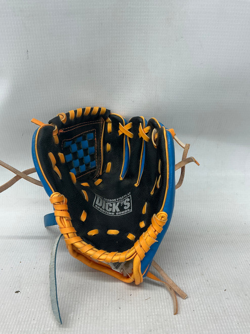Vist Large View of Product Image Which is Used Dsg DSG T-BALL GLOVE BB/SB Glove T-ball Carolina Blue 9"