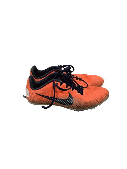 Vist Large View of Product Image Which is Used Nike RACING TRACK SPIKES Track & Field Cleats Jr Orange Junior 03.5